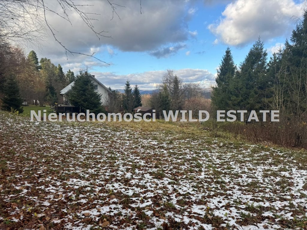 Działka z widokiem na góry, media, WZ, Natura 2000 Uherce Mineralne  1 679m2 Foto 1
