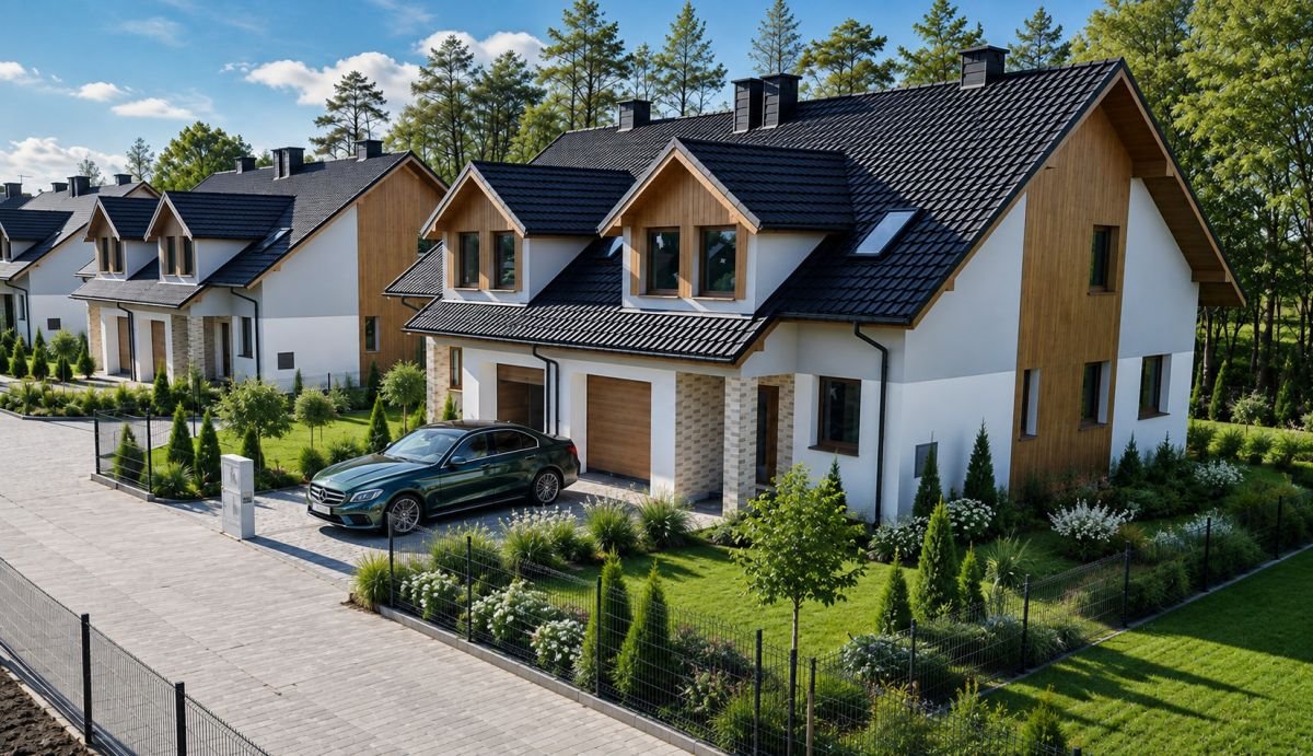 Dom bliźniaczy 155 m² z garażem i działką polecam Łańcut, Kąty  155m2 Foto 1