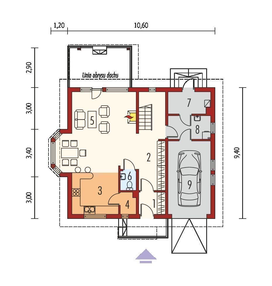 Działka budowlana na sprzedaż Chrząstawa Wielka  1 040m2 Foto 3