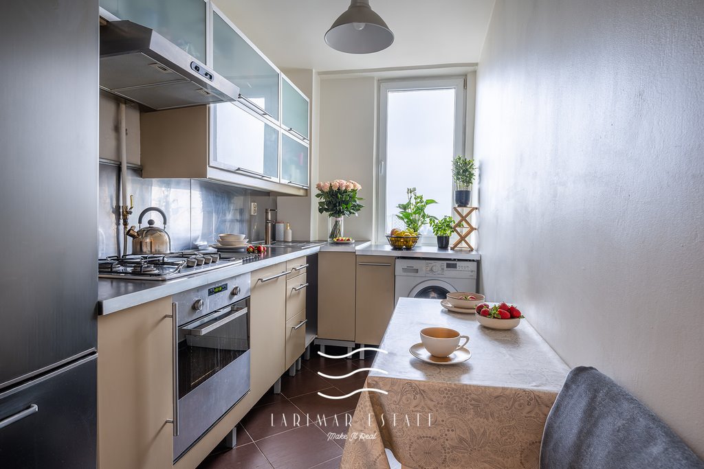 Przestronne 2 pokoje z panoramicznym widokiem na Warszawę Warszawa, Praga-Południe, Saska Kępa, Międzynarodowa  50m2 Foto 1