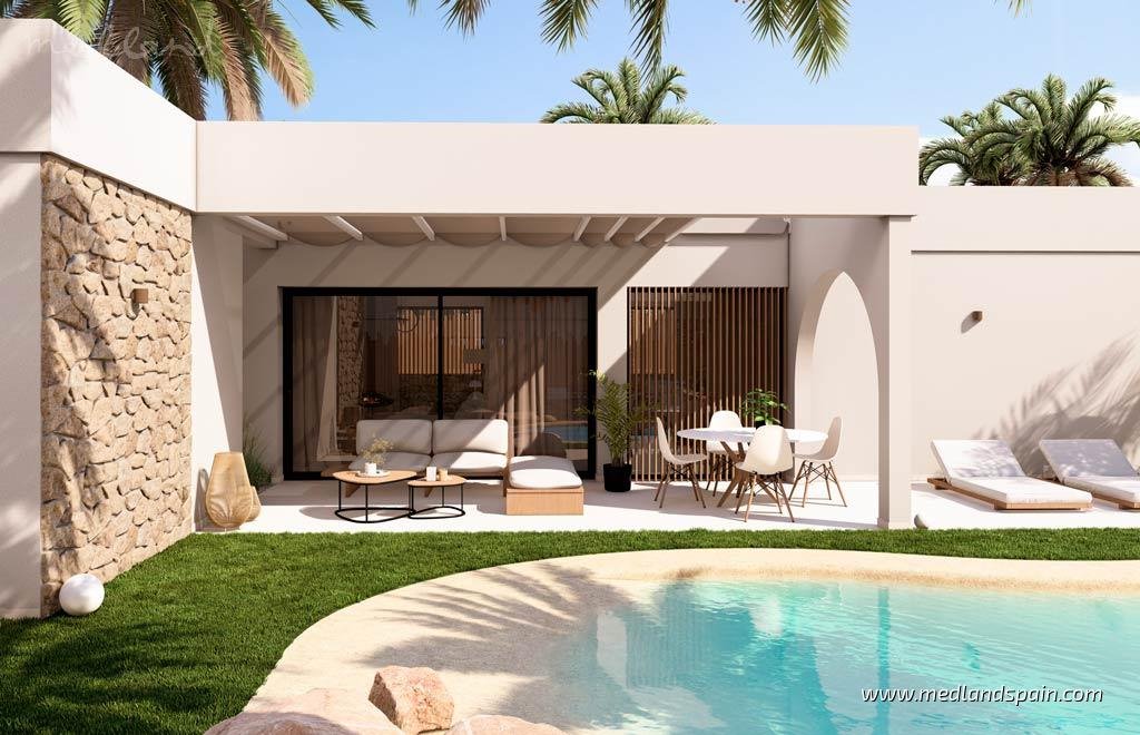 Nowoczesna villa 167 m² z basenem w Altaona Golf Hiszpania, Murcja  167m2 Foto 1