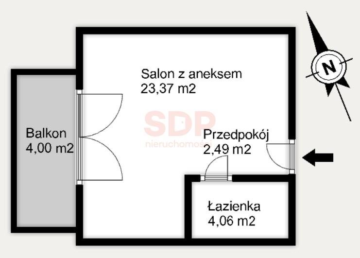 Kawalerka na sprzedaż Wrocław, Stare Miasto, Stare Miasto, Kościuszki  30m2 Foto 3