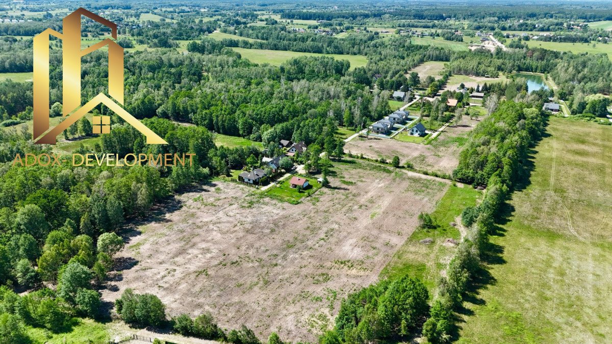 Działka 1563 m² w Kamionce z lasem i infrastrukturą polecam! Kamionka, Bażantów  1 563m2 Foto 1
