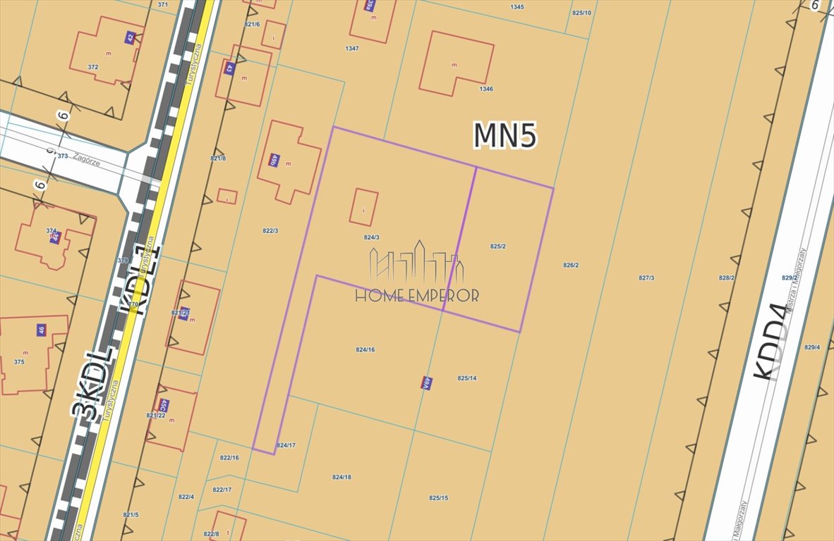 Do sprzedania działka pod zabudowę jednorodzinną 1613 m² Dziekanów Polski, Turystyczna  1 613m2 Foto 1