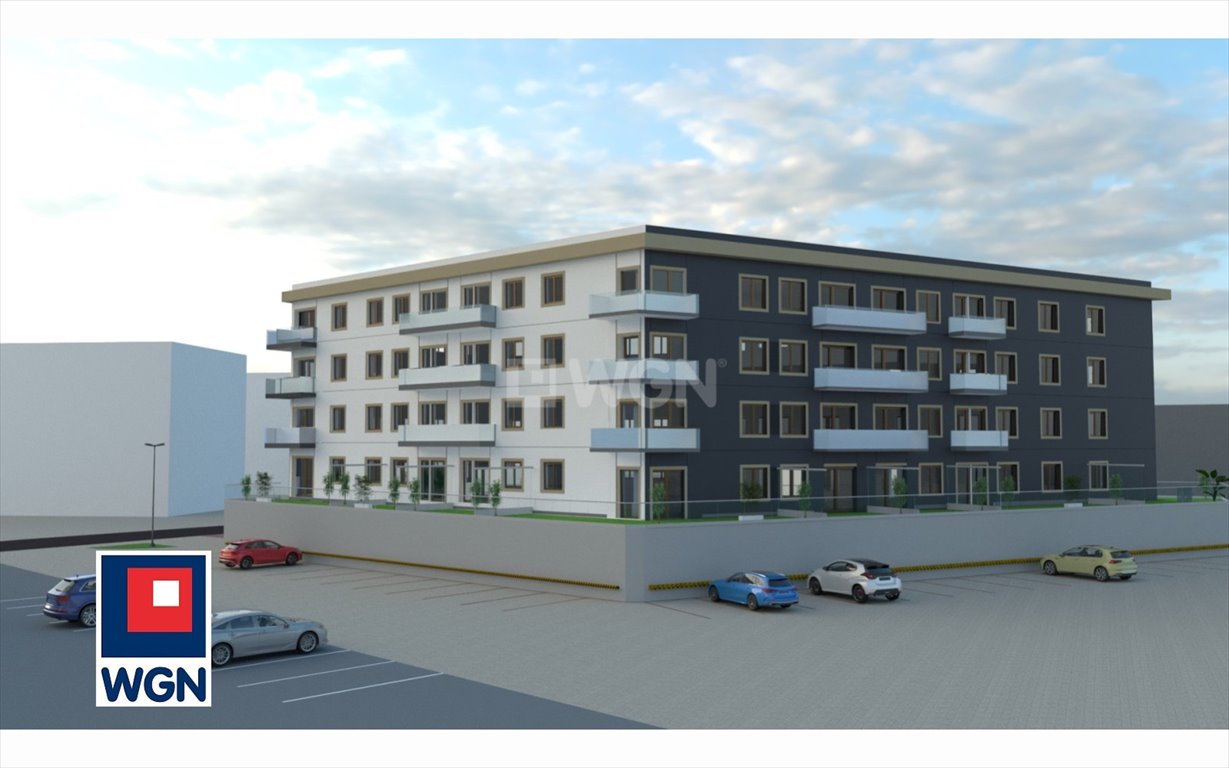 Nowoczesne 48,24 m2 w Brodnicy z technologią i bezpieczeństwem Brodnica, Witosa  48m2 Foto 1