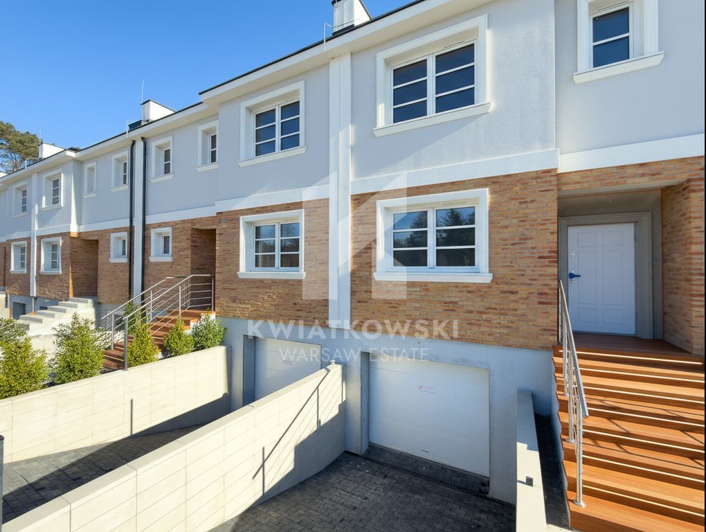 Nowoczesny dom z ogrodem i garażem podziemnym w Wawer Warszawa, Wawer, Regionalna  215m2 Foto 1