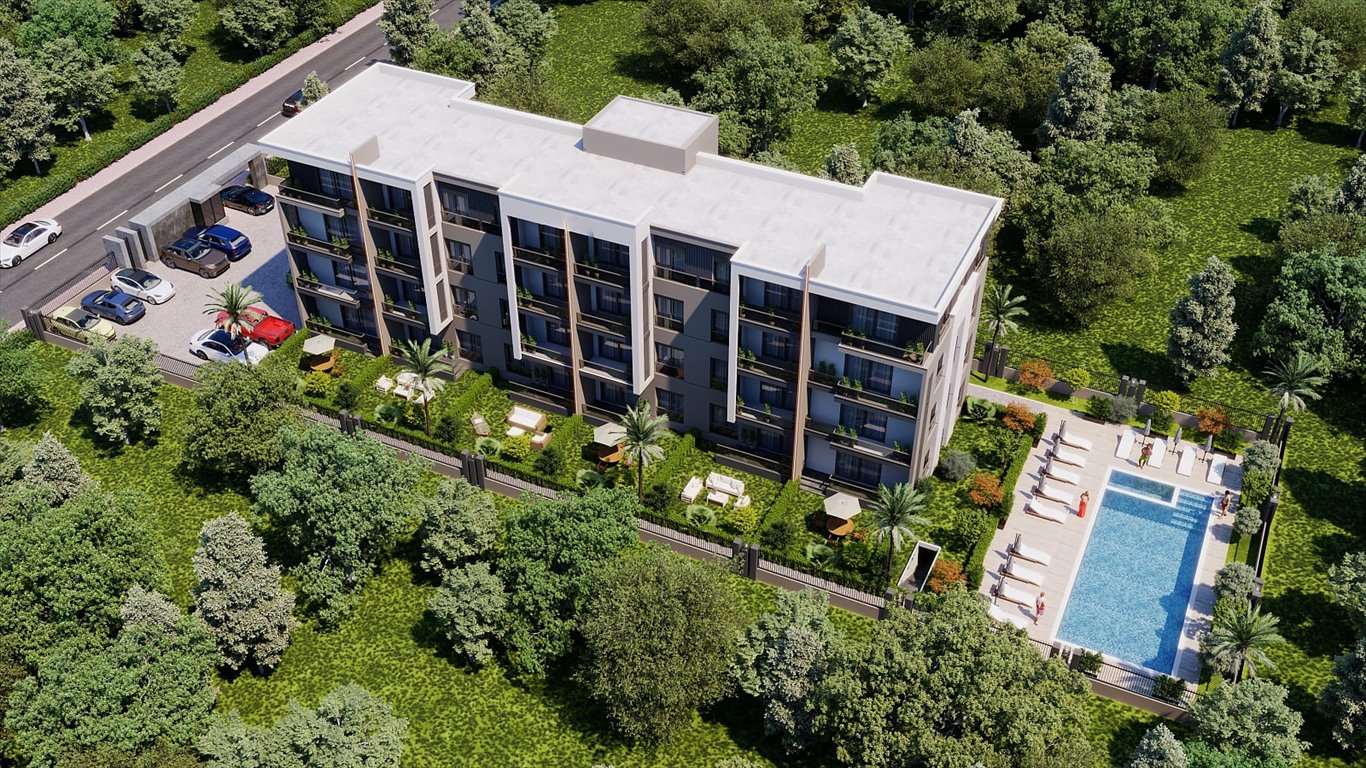 Nowoczesny 1 pokój z basenem i parkingiem w Antalyi Turcja, Altıntaş, Altıntaş, Aksu, Antalya  55m2 Foto 1