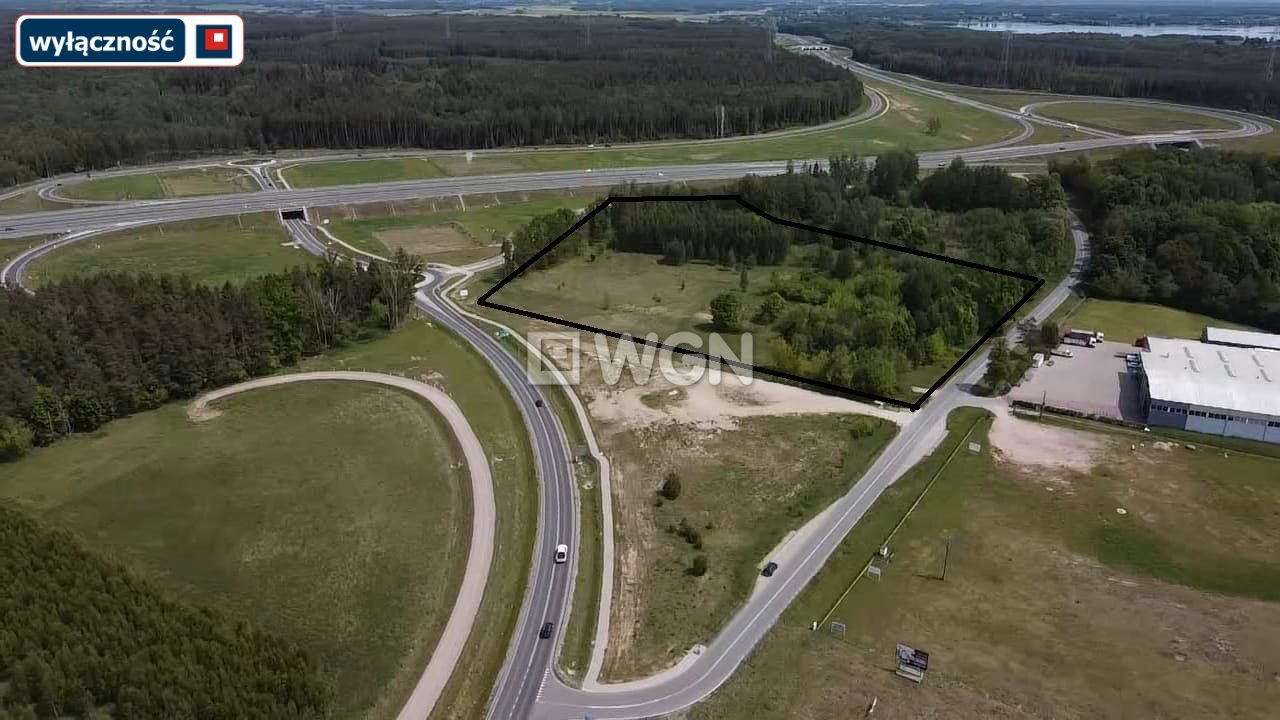 Działka inwestycyjna przy Via Baltica – 3,66 ha z dostępem do mediów Przykopka  36 600m2 Foto 1