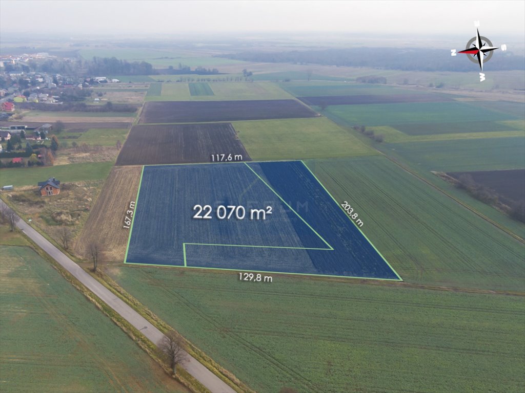 Działka przemysłowo-handlowa na sprzedaż Jedlno Pierwsze  22 070m2 Foto 2