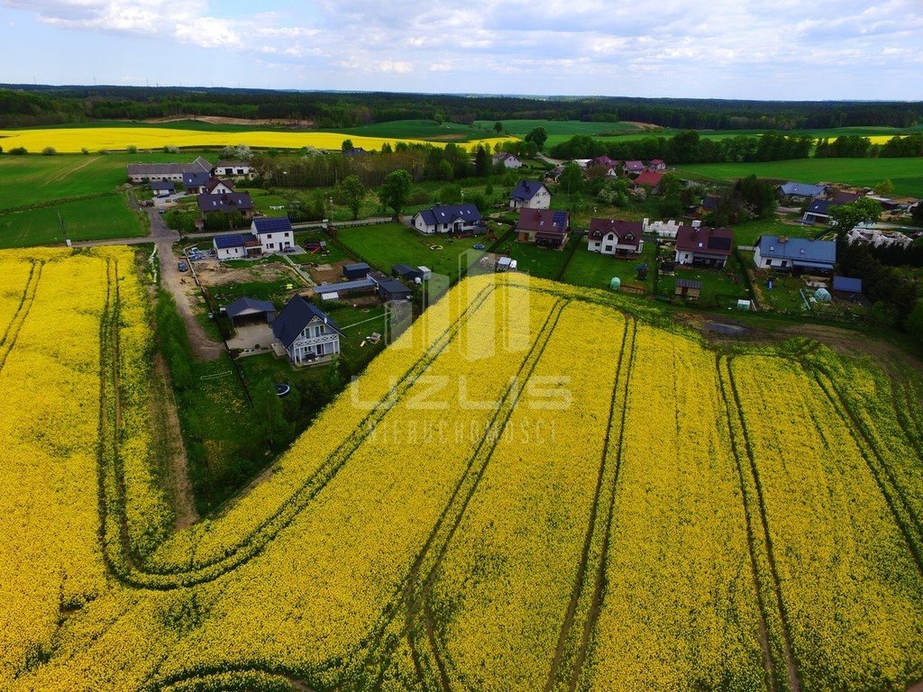 Działka 963 m² z mediami i planem zabudowy w Krągu Krąg  963m2 Foto 1