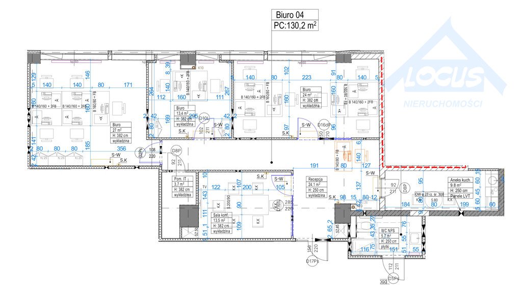 Lokal użytkowy na wynajem Warszawa, Mokotów  130m2 Foto 7