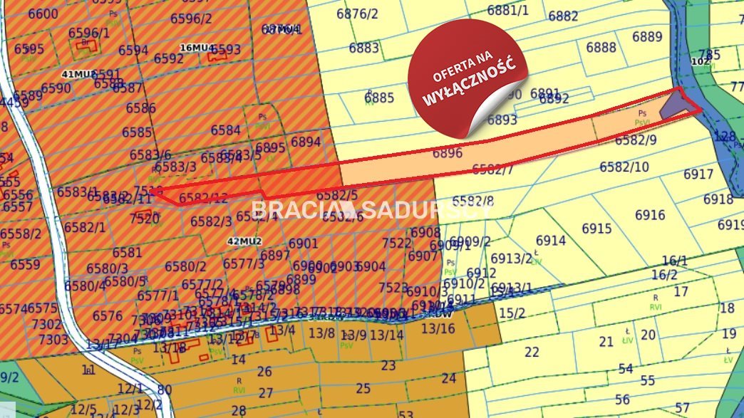 Działka budowlana na sprzedaż Poronin, Majerczykówka  11 350m2 Foto 4