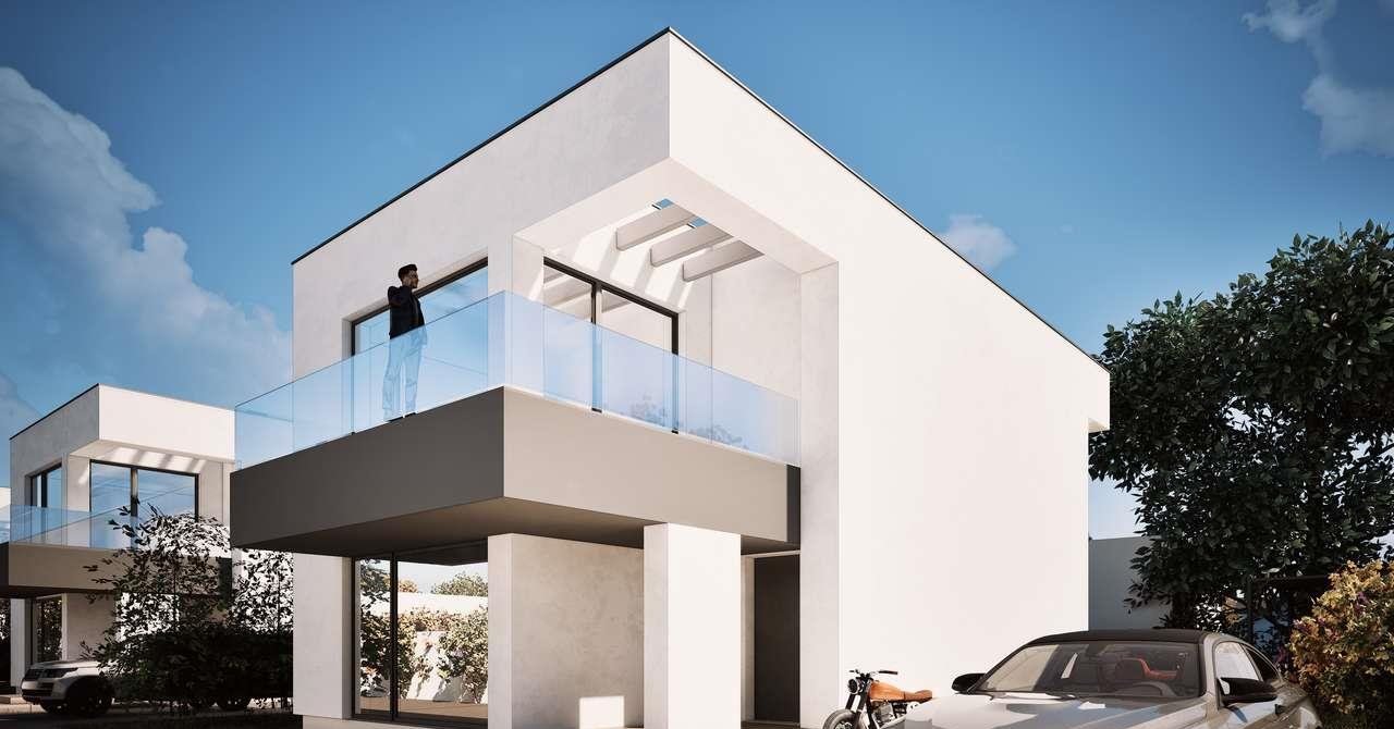 Nowoczesny dom 120 m² z prywatnym ogrodem w Łomiankach Łomianki, Sierakowska 7  120m2 Foto 1