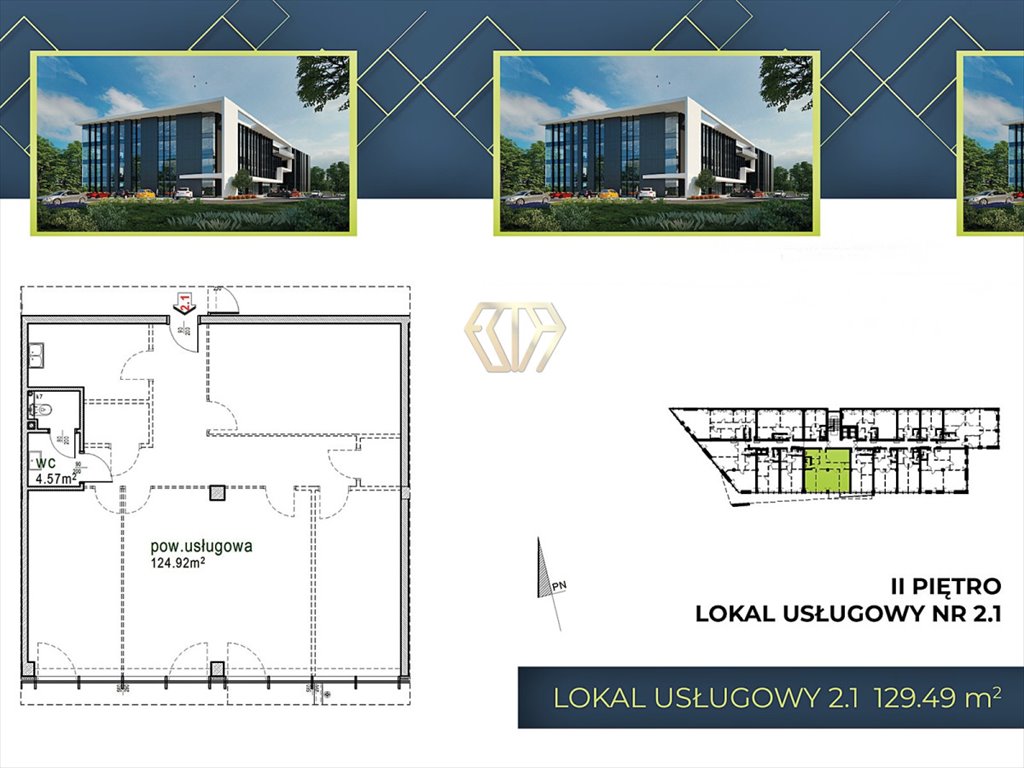 Lokal użytkowy na sprzedaż Częstochowa, Parkitka, gen. Leopolda Okulickiego  129m2 Foto 12