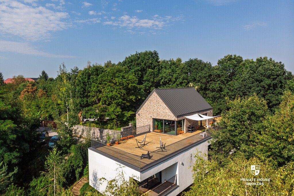 Nowoczesna willa z panoramicznym widokiem na Kraków Szczyglice  295m2 Foto 1