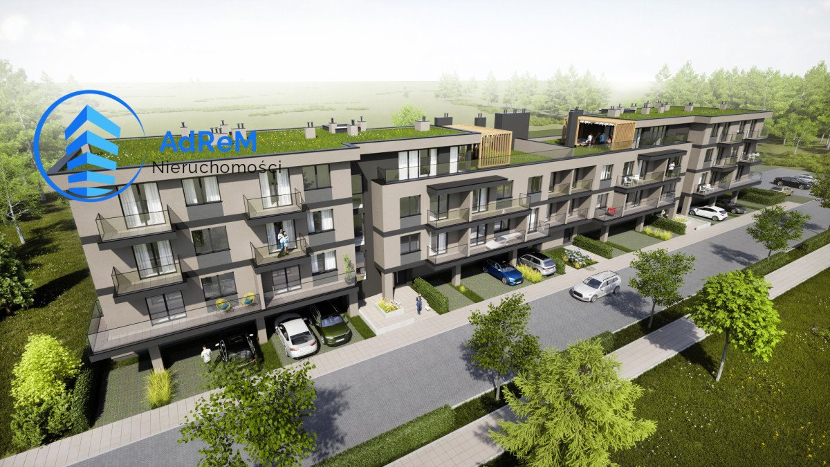 Nowoczesny apartament 1 pokój z tarasem i rekreacją na dachu Opacz-Kolonia, Stanisława Bodycha  46m2 Foto 1