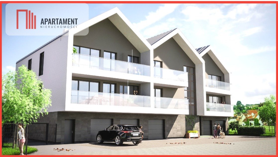 Ekskluzywne 3-pokojowe mieszkanie z dużym balkonem w Niemczu Niemcz  61m2 Foto 1