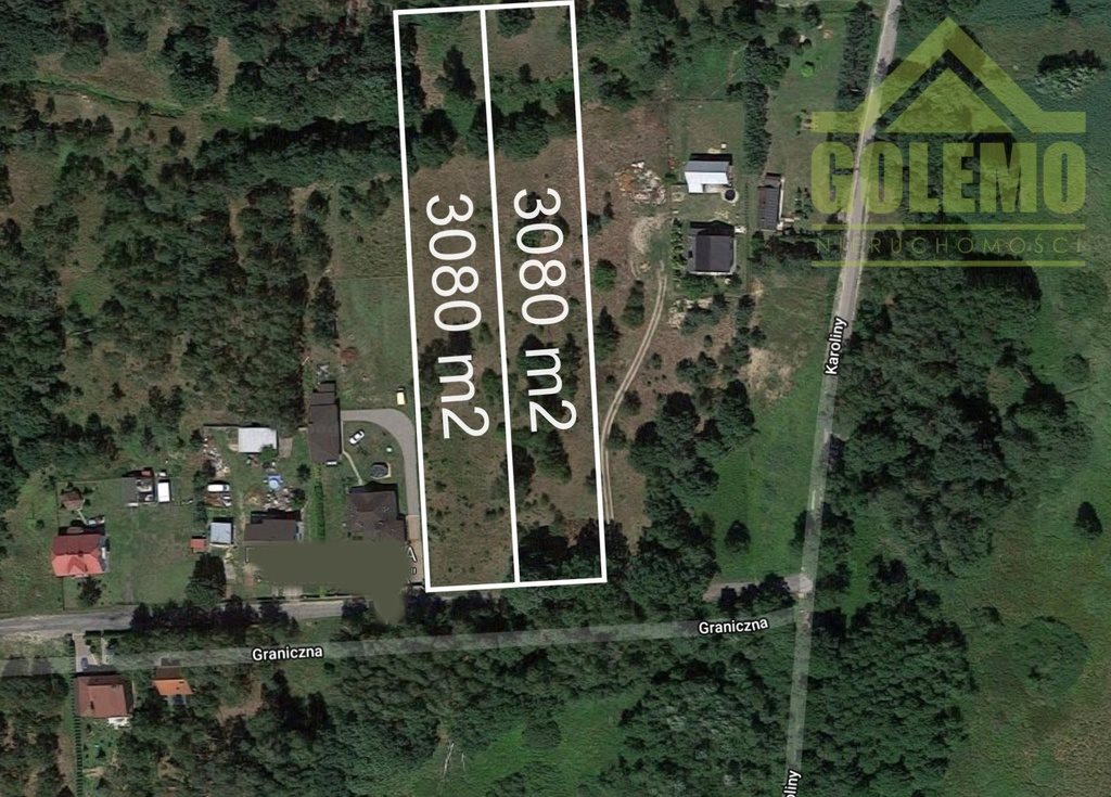 Działka budowlana na sprzedaż Kolonia Poczesna, Graniczna 3 087m2 Foto 1 Działka budowlana na sprzedaż Kolonia Poczesna, Graniczna 3 087m2 Foto 1