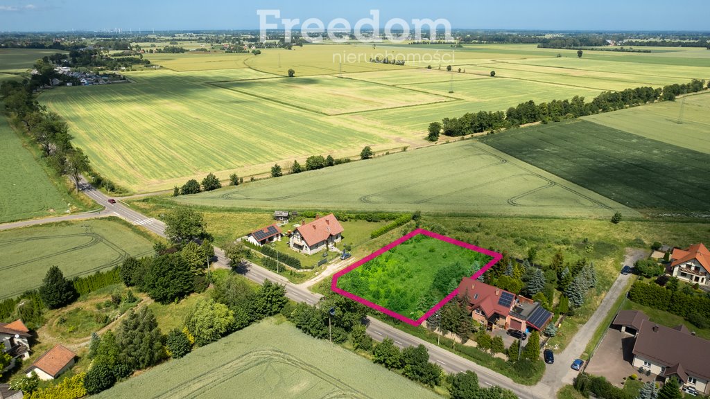 Przestronna działka 1495 m² w Suchym Dąbie z mediami Suchy Dąb, Gdańska  1 495m2 Foto 1