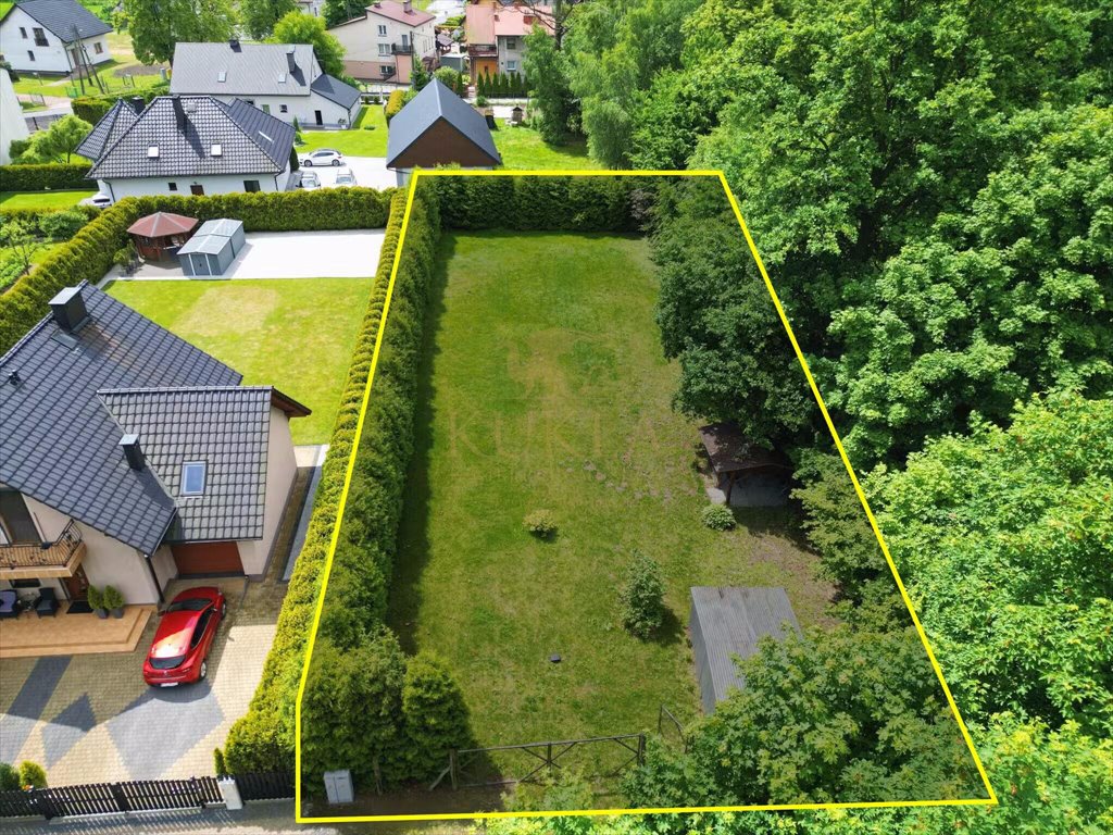 Działka budowlana na sprzedaż Zator, Stanisława Wyspiańskiego  940m2 Foto 1