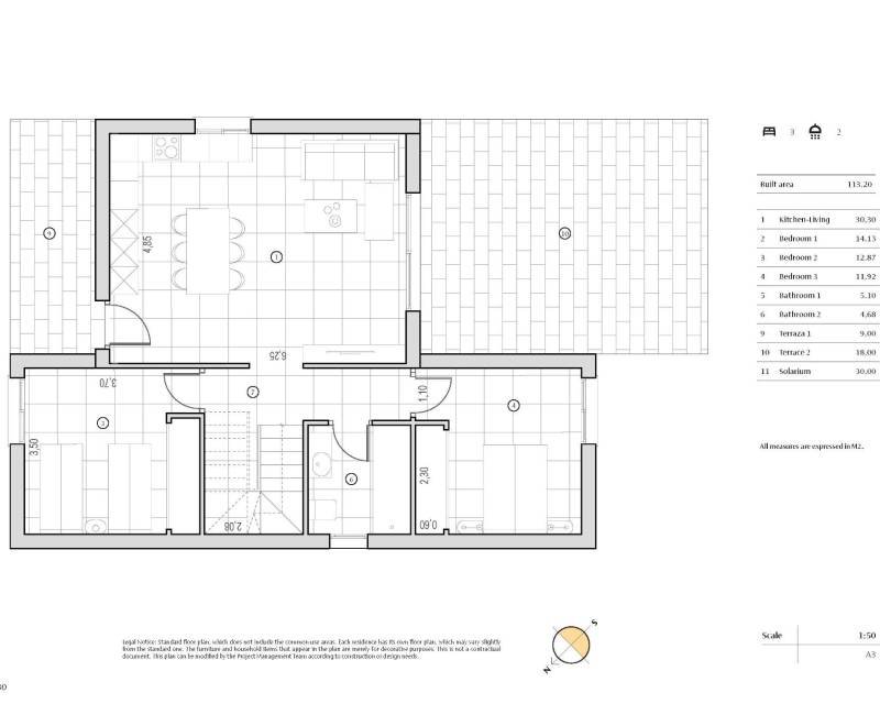 Dom na sprzedaż Hiszpania, Algorfa, Hiszpania, La finca golf  113m2 Foto 21