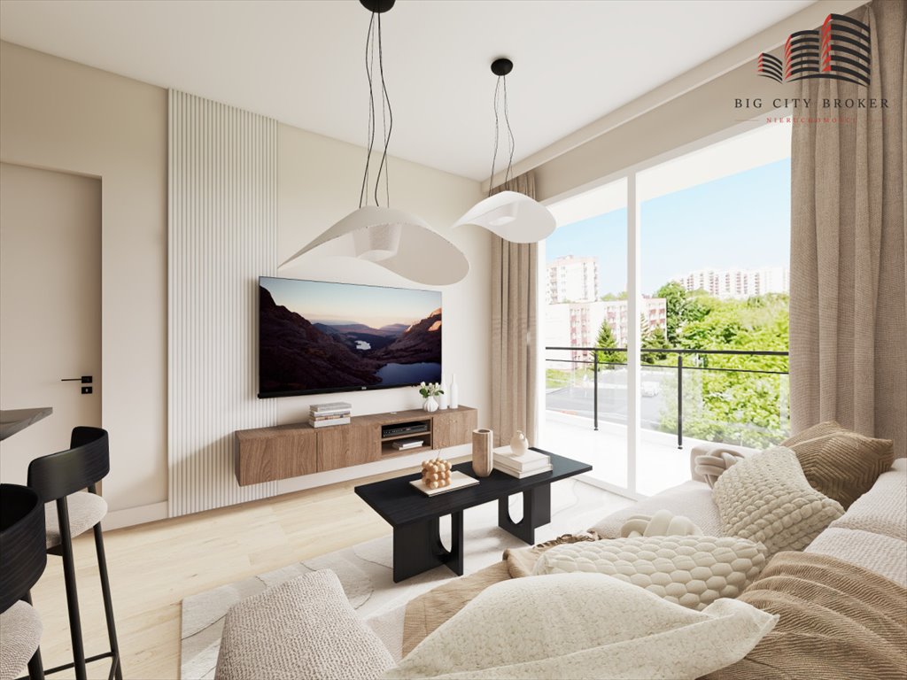 Mieszkanie 36,28 m² z dużym balkonem 8,8 m² - polecam! Lublin, Sławin  36m2 Foto 1