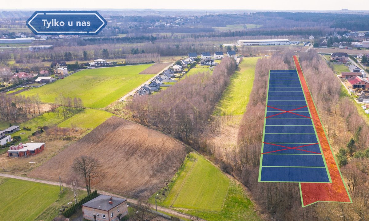 Działka budowlana na sprzedaż Gruszewnia, Górna  610m2 Foto 4