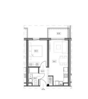Do sprzedania nowoczesne 2-pokojowe mieszkanie 42 m² w Warszawie Warszawa, Białołęka, Grodzisk, Leona Berensona  36m2 Foto 1