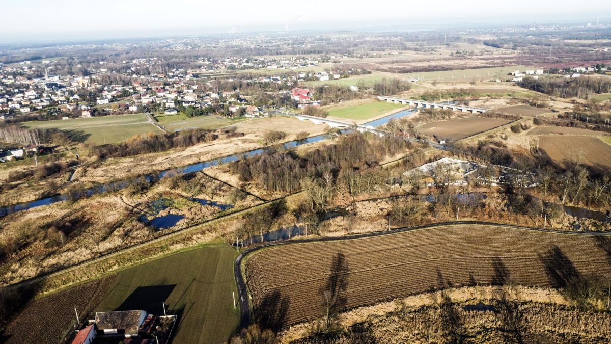 Działka usługowa 7 380 m² z firmą, media, zjazd z DK44 Oświęcim  7 380m2 Foto 1