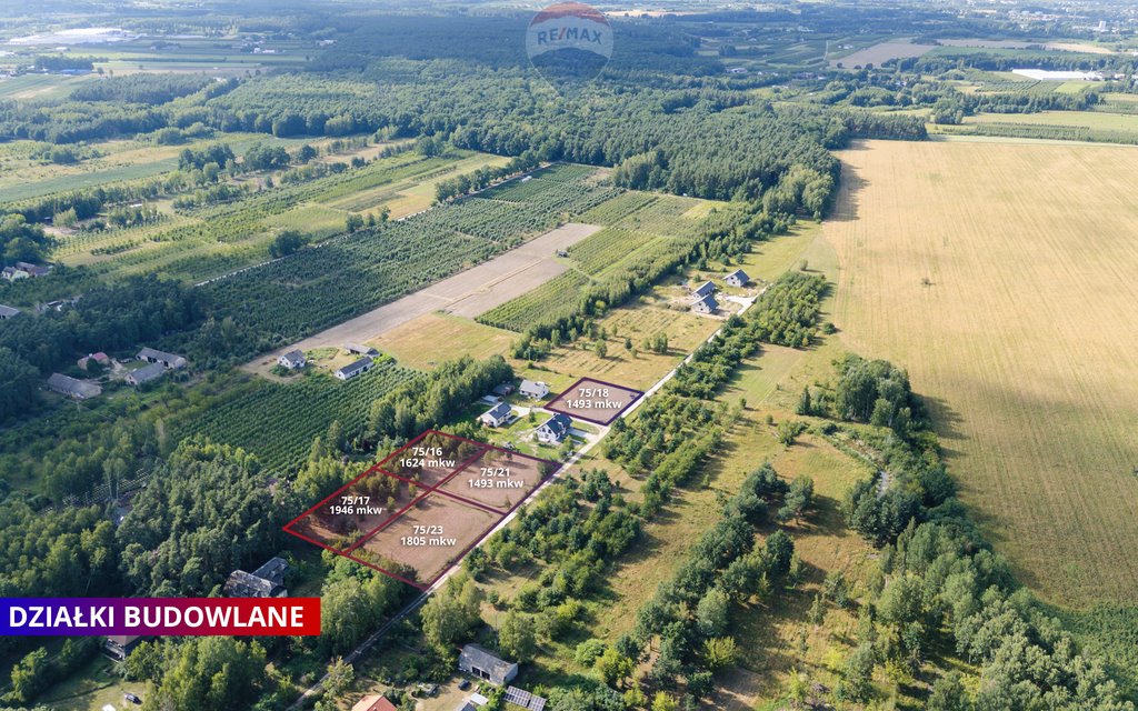 Działka budowlana na sprzedaż Kocerany, Akacjowa  1 624m2 Foto 9