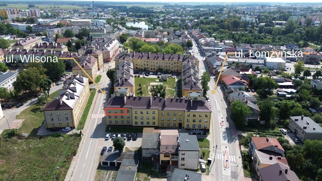 Mieszkanie dwupokojowe na sprzedaż Zambrów, Łomżyńska  46m2 Foto 2