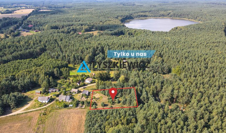 Działka 2224 m² w Osieku – blisko natury i jezior Osiek, osiedle Polne  2 224m2 Foto 1