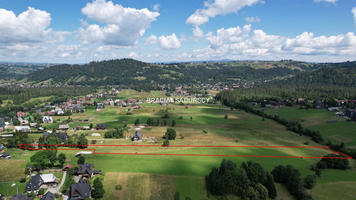 Działka budowlana na sprzedaż Poronin, Majerczykówka  11 350m2 Foto 2