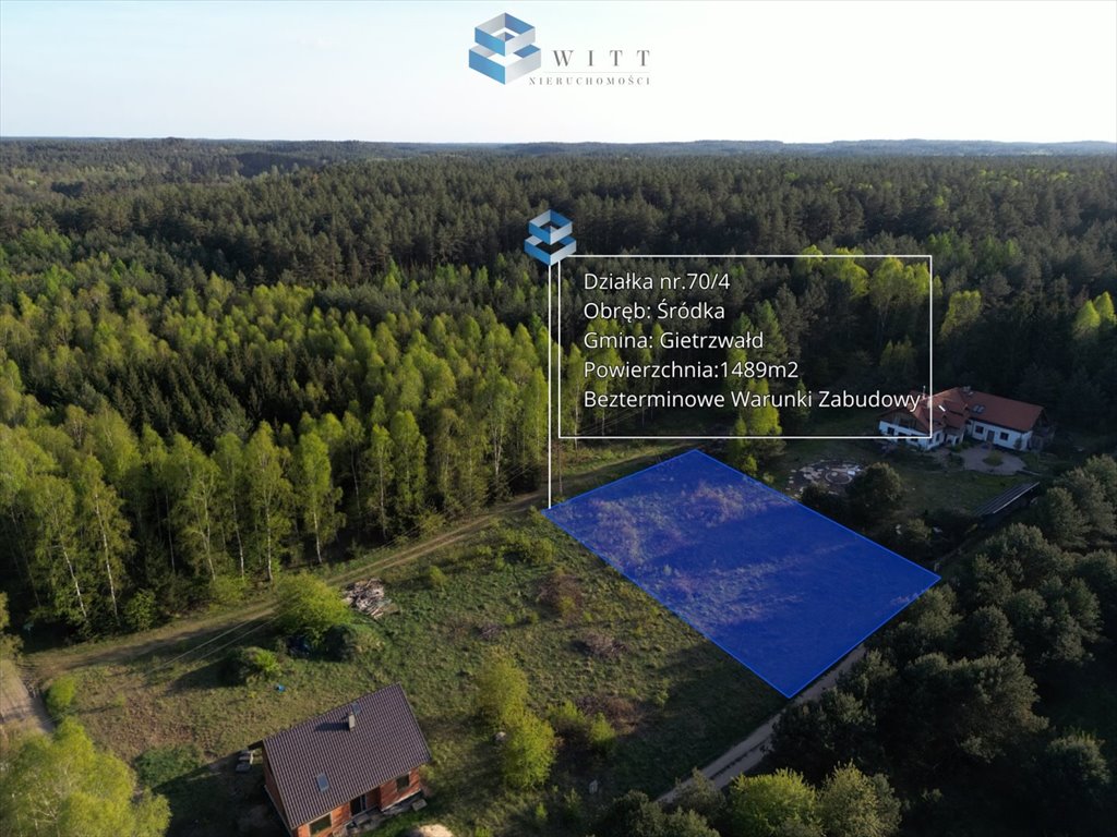Działka budowlana na sprzedaż Śródka  1 489m2 Foto 1