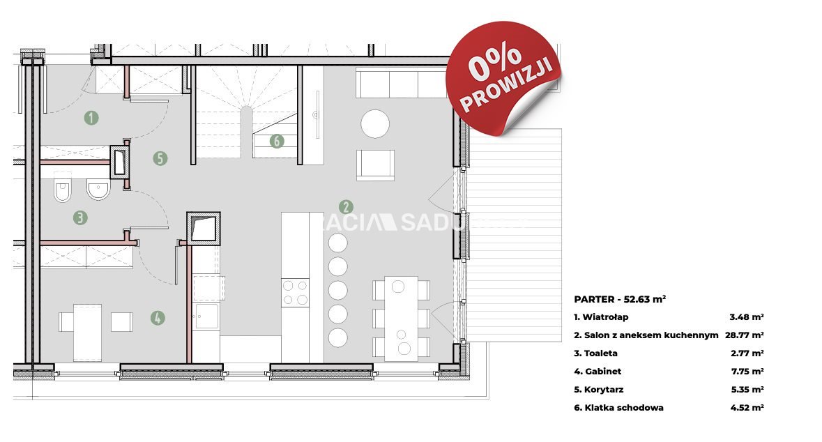 Mieszkanie na sprzedaż Kraków, Zwierzyniec, Zwierzyniec, Olszanicka  152m2 Foto 3