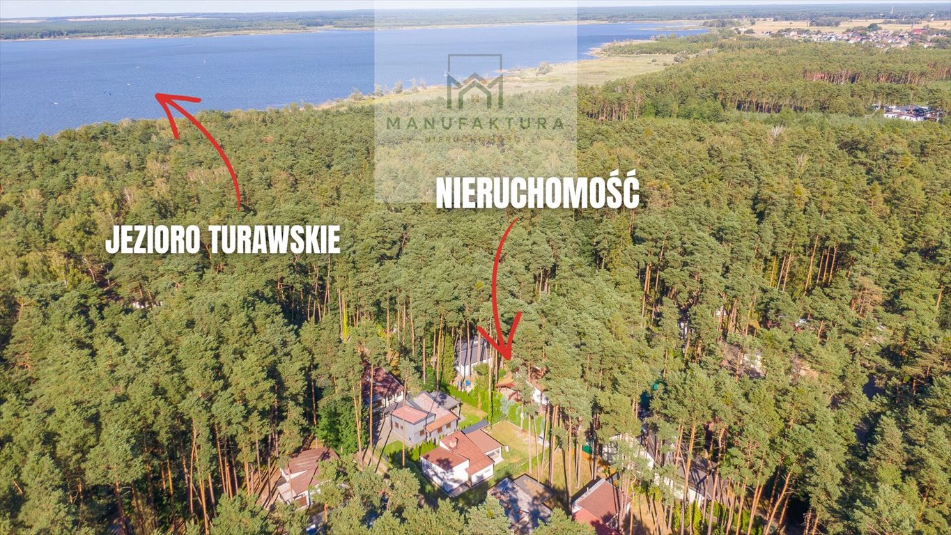 Dom letniskowy z tarasem - las i jezioro w Turawie: Turawa: Leśna