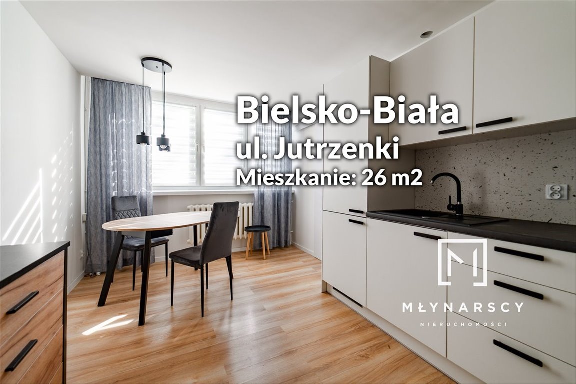 Mieszkanie dwupokojowe na sprzedaż Bielsko-Biała, Złote Łany, Jutrzenki  26m2 Foto 2