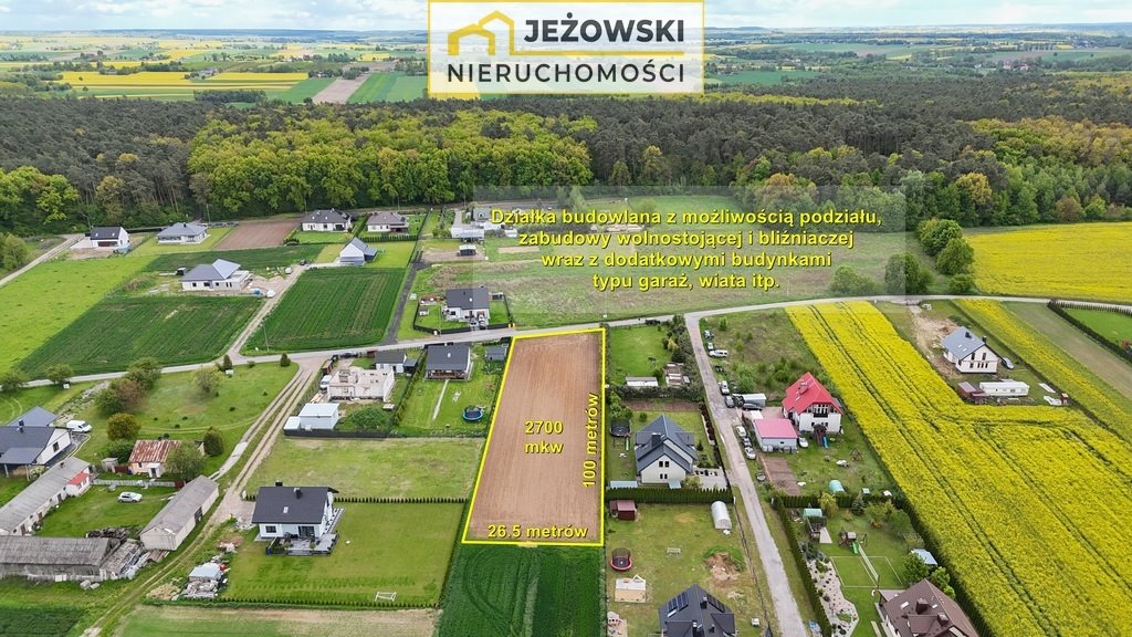 Działka budowlana na sprzedaż Majdan Mętowski  2 700m2 Foto 1