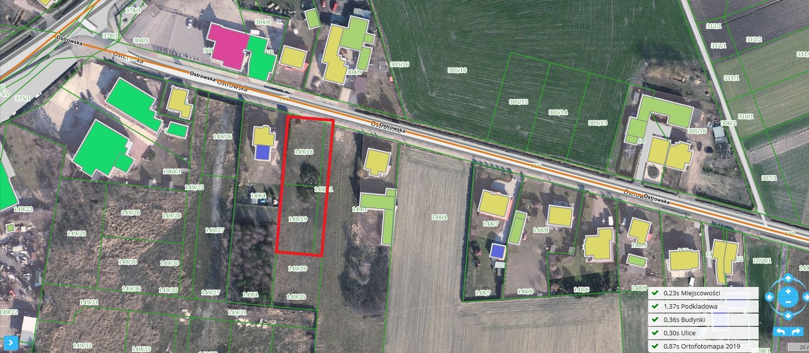 Działka budowlana 1765m² pod dom i usługi, MPZP, media Nowe Skalmierzyce, Biskupice Ołoboczne, Ostrowska  1 765m2 Foto 1