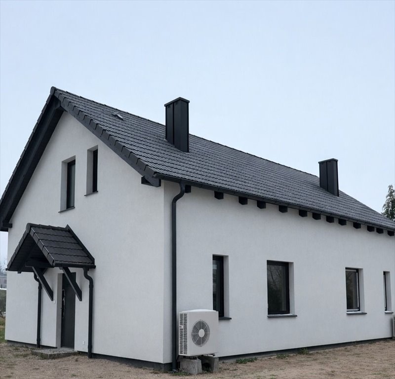 Nowoczesny dom bliźniak 70m2 z ogródkiem, gotowy do wykończenia Wyczechowo  70m2 Foto 1