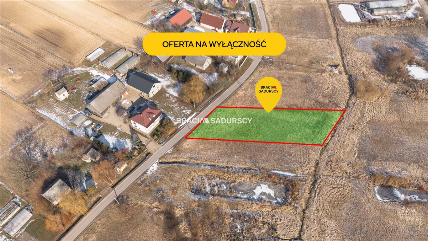 Działka bud.-rolna 13,6 ara, szybki dojazd do Krakowa - polecam Dobranowice, Dobranowice, Dobranowice  1 360m2 Foto 1