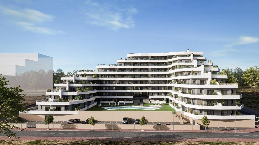 Polecam nowoczesny apartament 60 m² z tarasem w San Miguel de Salinas Hiszpania, San Miguel de Salinas  60m2 Foto 1