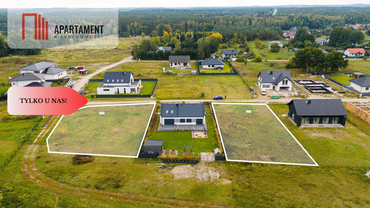 Polecam dwie działki 1125 i 1249 m² w Kobylarni Kobylarnia  1 125m2 Foto 1