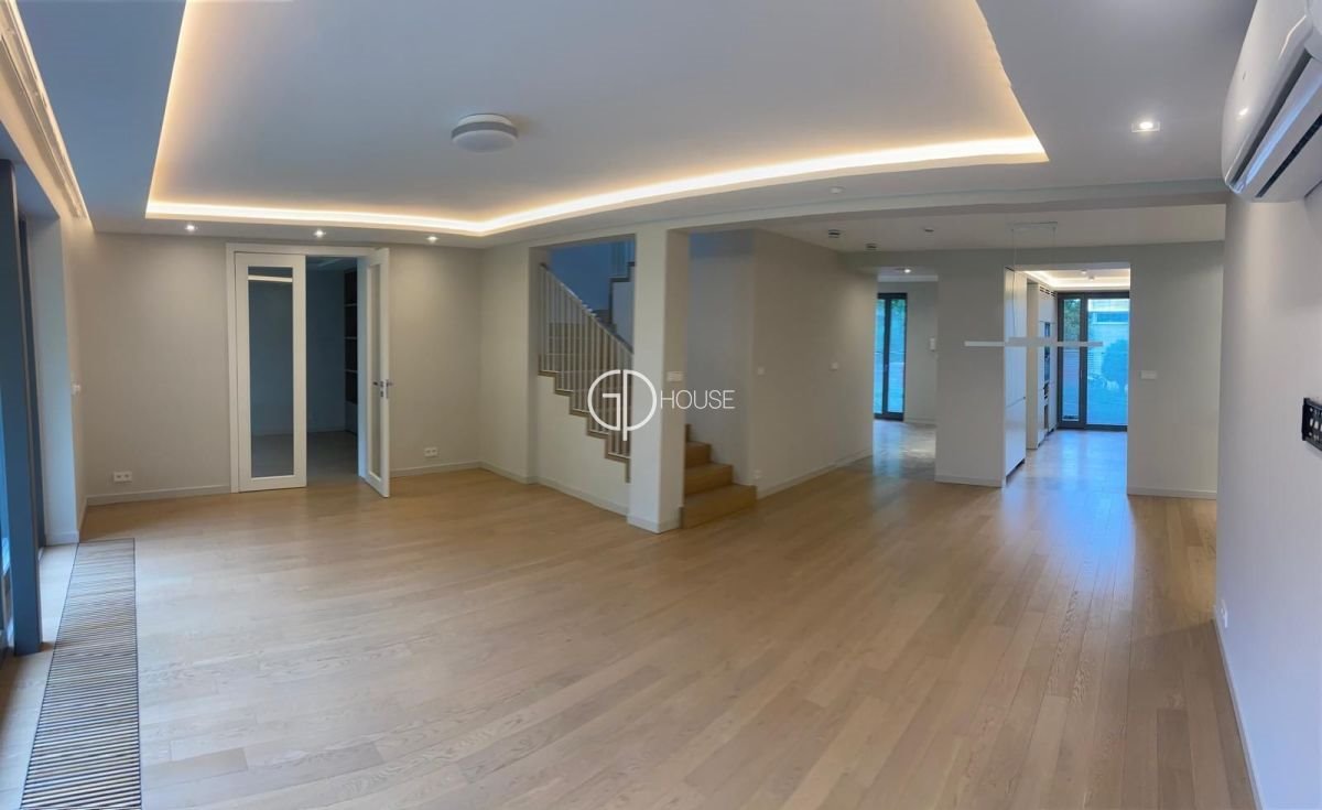 Nowoczesny dom z ogrodem w Wilanowie — 227 m2, wysoki standard Warszawa, Wilanów, Zawady  227m2 Foto 1