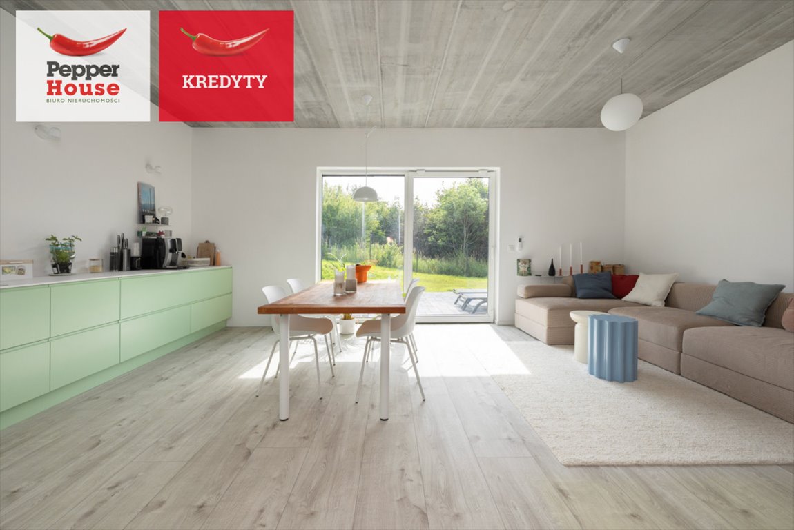 Na sprzedaż nowoczesny bliźniak 109 m² z dużą działką i 4 miejscami parkingowymi Lniska, Diamentowa  326m2 Foto 1