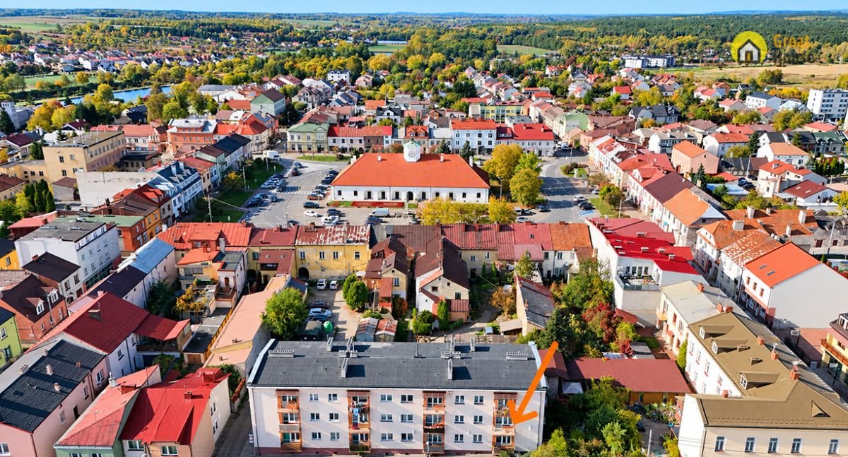 Mieszkanie 49,4 m² w Staszowie (blisko rynku) z balkonami Staszów, Poprzeczna  49m2 Foto 1