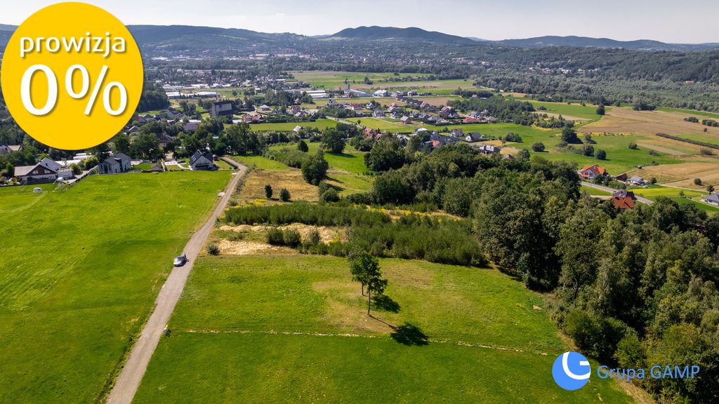 Działka budowlana na sprzedaż Myślenice  2 387m2 Foto 1