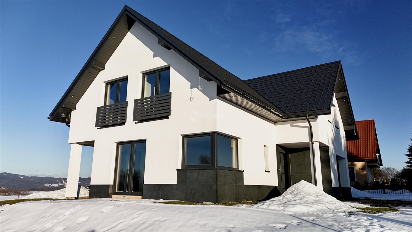 Nowy dom do wykończenia, 190 m2, garaż, ogrzewanie podłogowe Gronków  190m2 Foto 1