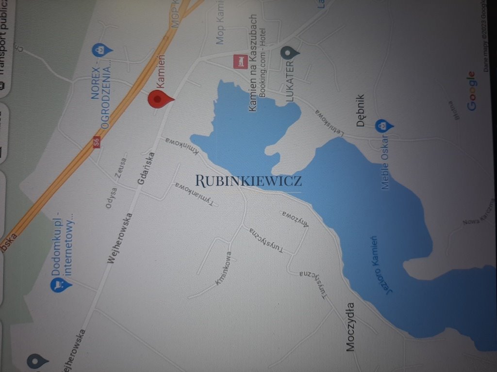 Do sprzedania działka budowlana z widokiem na jezioro Kamień Kamień  1 078m2 Foto 1