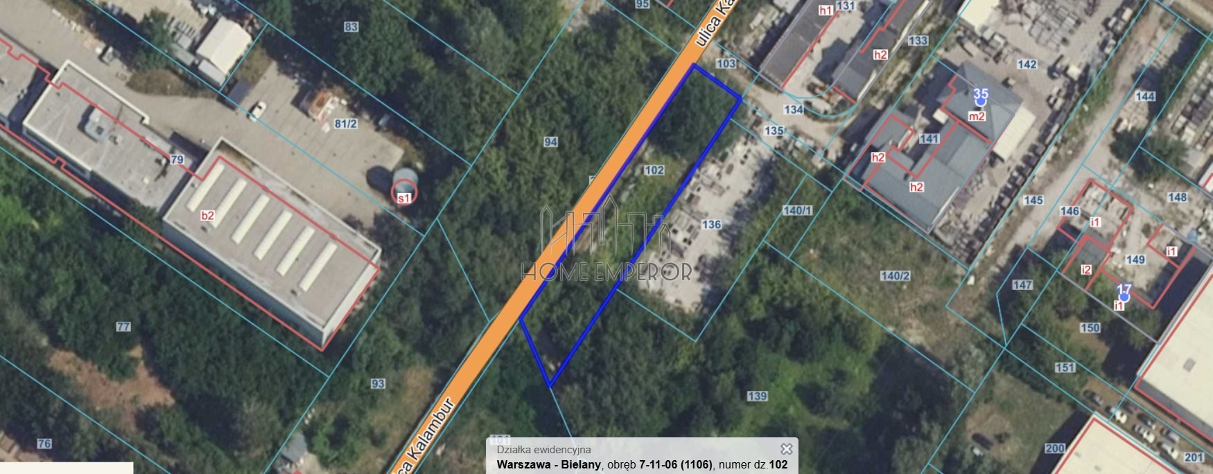 Działka komercyjna na sprzedaż Warszawa, Bielany, Wólka Węglowa, Kalambur  1 001m2 Foto 1